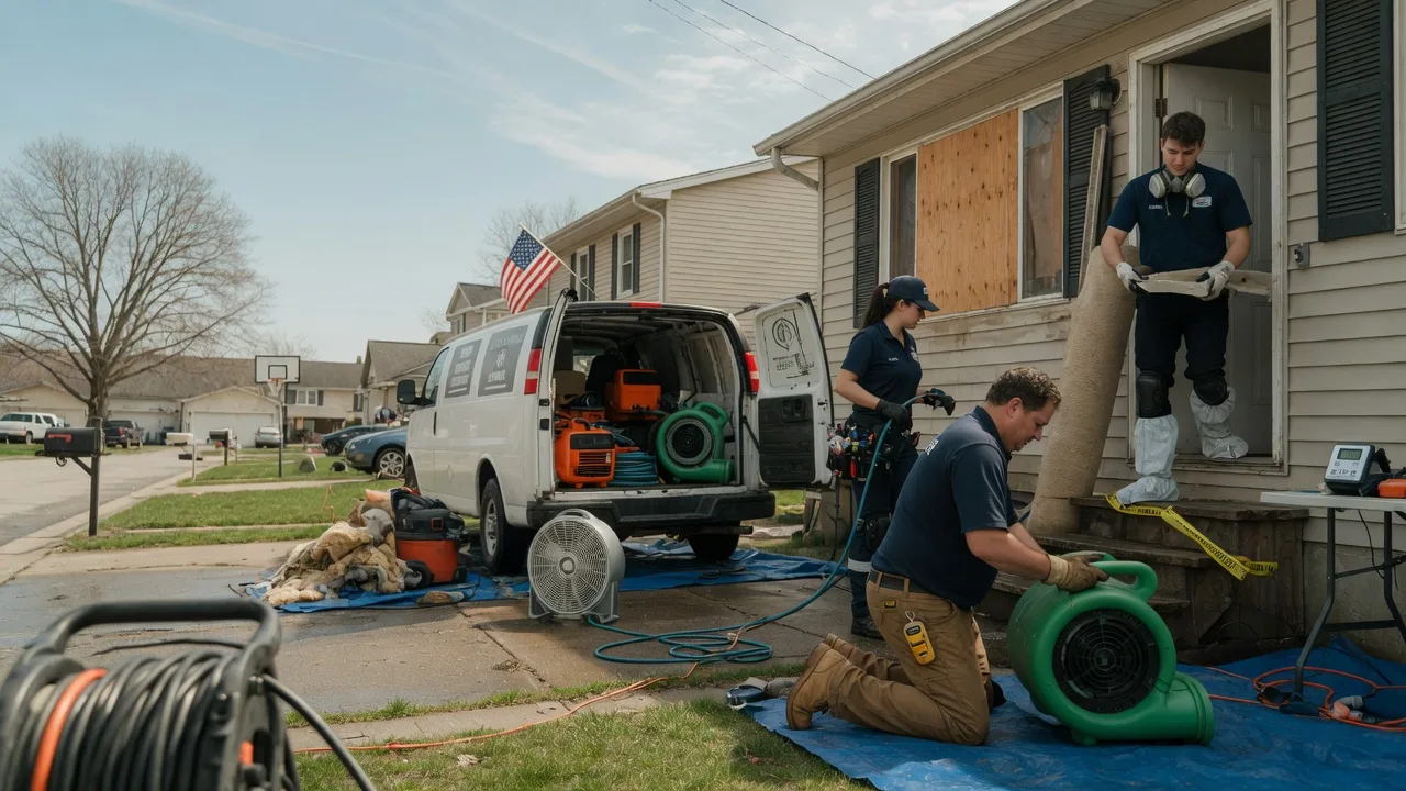 Water Damage Restoration in San Benito, TX near me